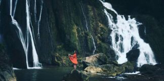 Majestic Nature of Go Lao Waterfall