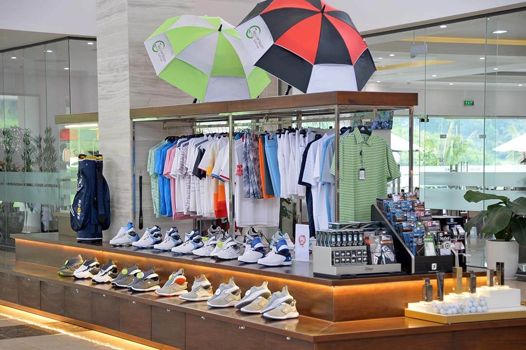 Pro shop inside Hilltop Valley Golf Club